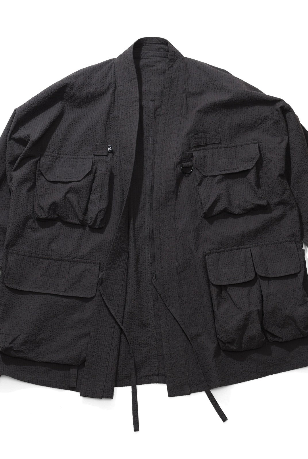 USAGE Reversible Utility Noragi Jacket in Black