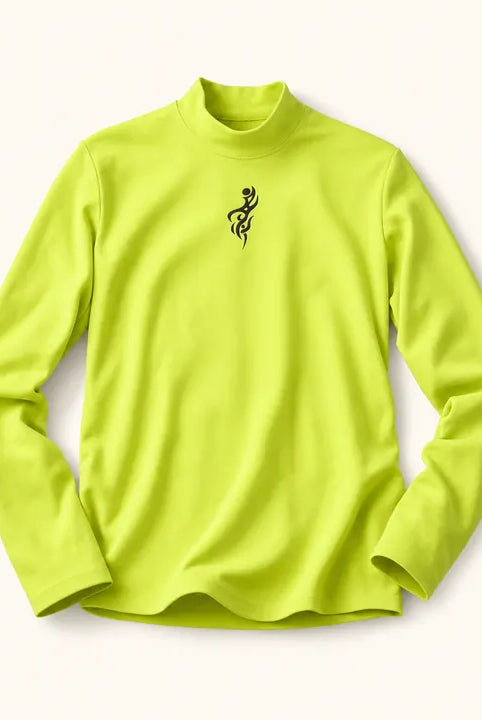 Mingstreet ASC launch still-life | BEERBRO | Mock Neck Graphic Long Sleeve Tee | Green | ready_now_existing_asset