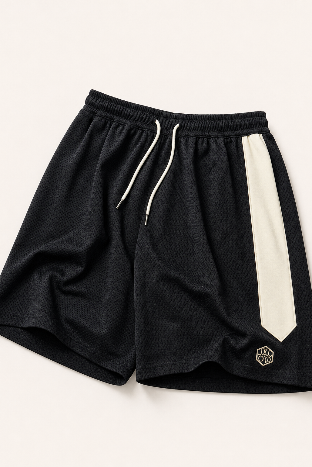 Mingstreet ASC launch still-life | SOD | Contrast Panel Mesh Shorts | Black | ready_now_existing_asset