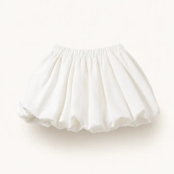 Mingstreet ASC launch still-life | BEERBRO | Puffy Bubble Mini Skirt | White | ready_now_existing_asset