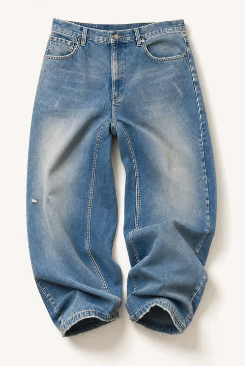 Mingstreet ASC launch still-life | BLINDNOPLAN | Distressed Washed Straight Jeans | Blue | ready_now_existing_asset