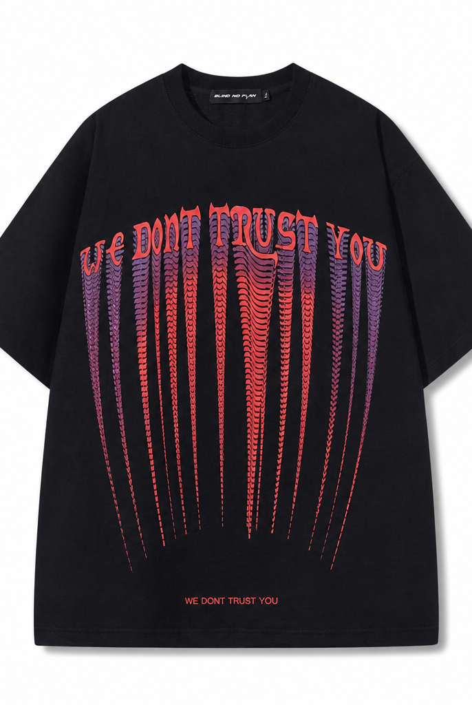 Mingstreet ASC launch still-life | BLINDNOPLAN | Stretched Slogan Print Cotton T Shirt | Red | generated_extra_ready_product_colorway