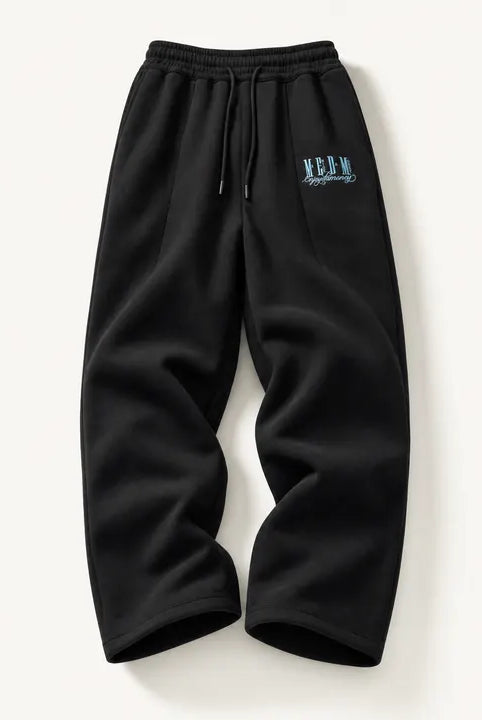 Mingstreet ASC launch still-life | MEDM | Cotton Blend Straight Leg Sweatpants | Black | ready_now_existing_asset