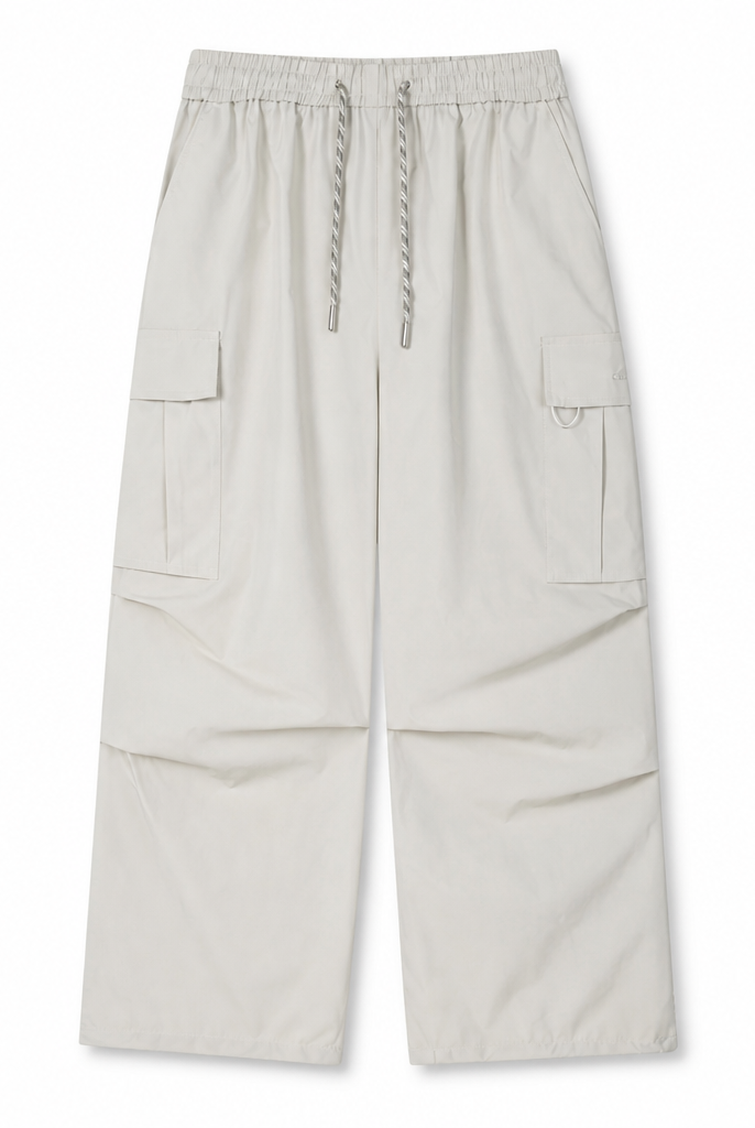Mingstreet ASC launch still-life | MEDM | Multi Pocket Parachute Cargo Pants | Gray | generated_extra_ready_product_colorway
