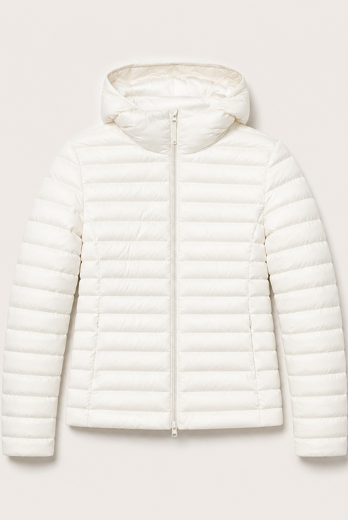 Mingstreet ASC launch still-life | RARELY ALIKE | Detachable Hood Duck Down Puffer | White | generated_extra_ready_product_colorway