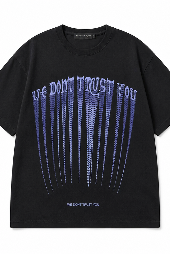 Mingstreet ASC launch still-life | BLINDNOPLAN | Stretched Slogan Print Cotton T Shirt | Black | crumple_regen_confirmed_2026-06-25