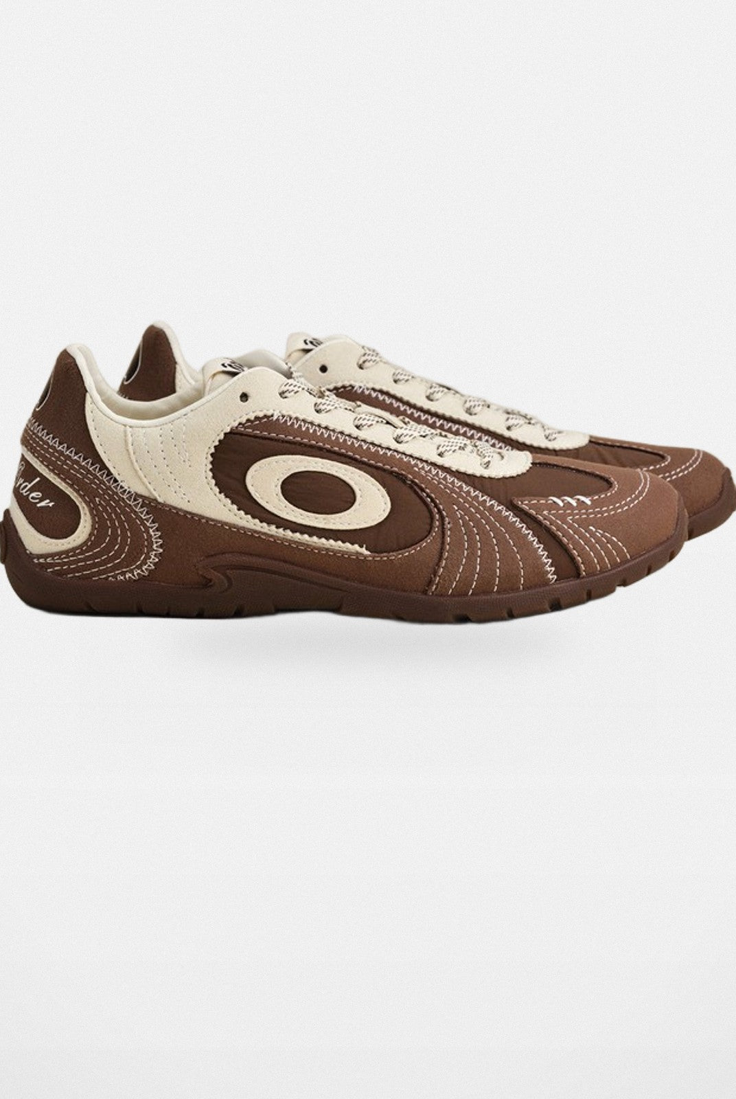 OLDORDER Turbo Lite Dachshund Sneakers in Brown