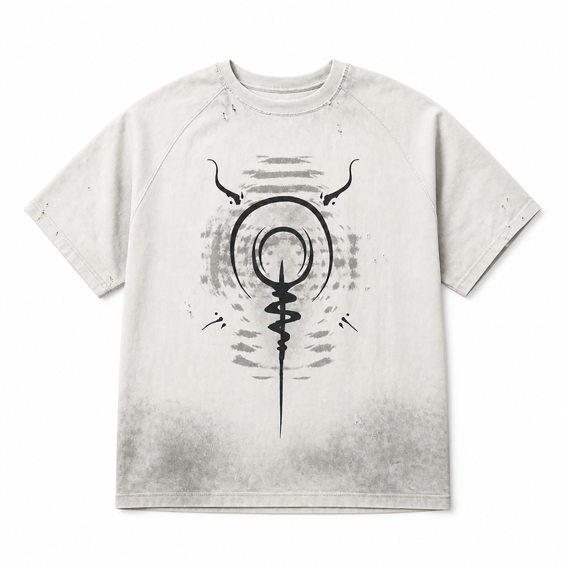 Mingstreet ASC launch still-life | PERSONSOUL | Distressed Raglan Graphic T Shirt | White | crumple_regen_confirmed_2026-06-25