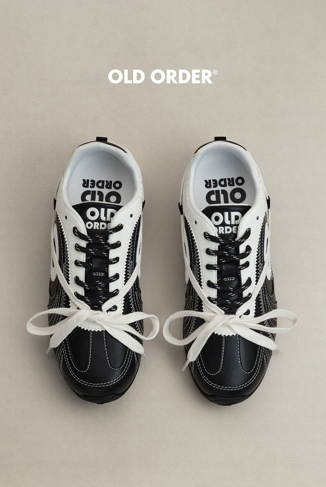 OLDORDER Turbo Lite Retro GAT Sneakers in Black