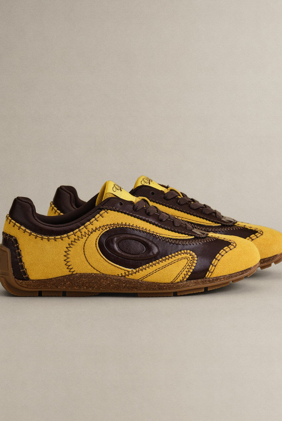 OLDORDER Turbo Lite Retro GAT Sneakers in Brown - Lifestyle