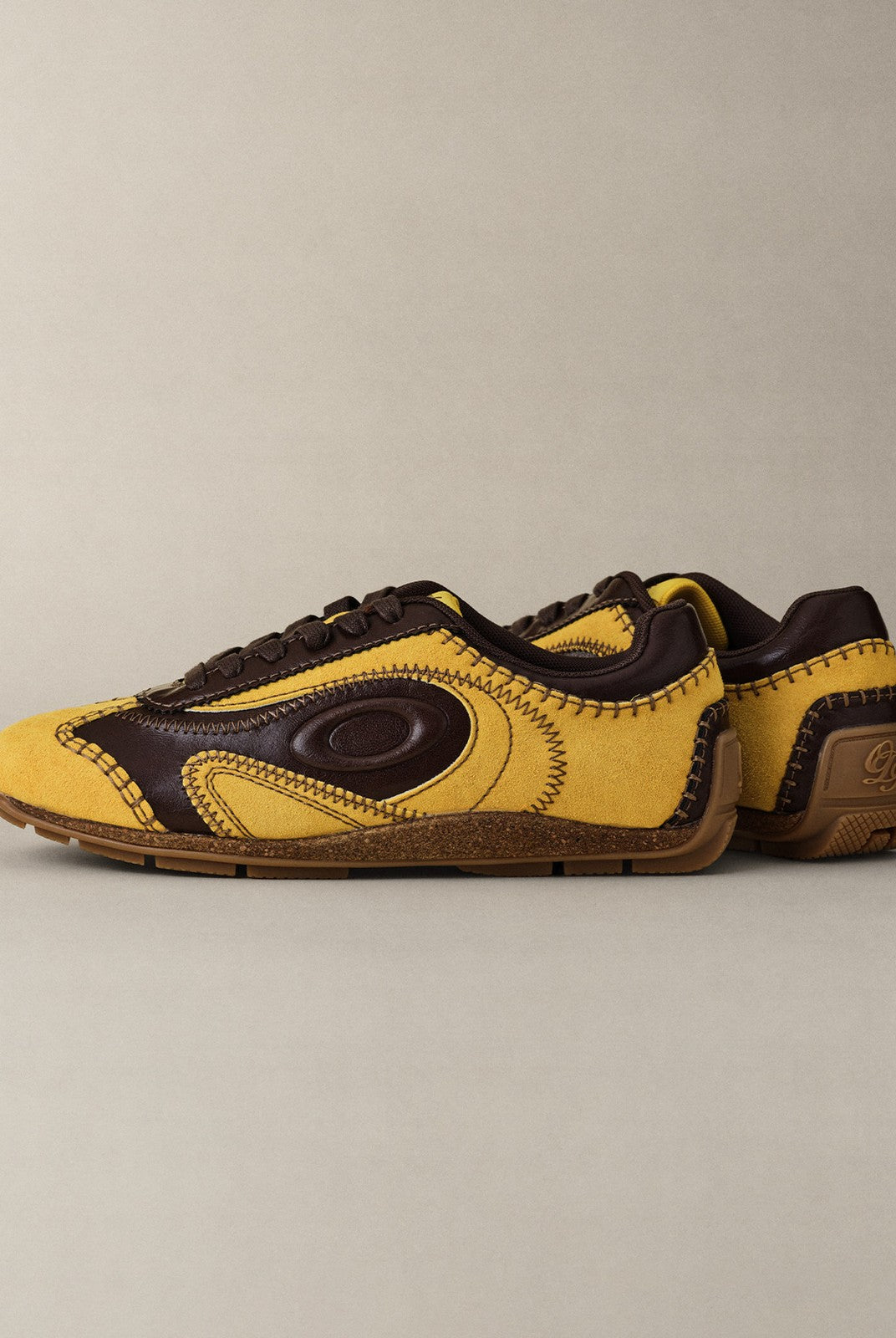 OLDORDER Turbo Lite Retro GAT Sneakers in Brown - Lifestyle