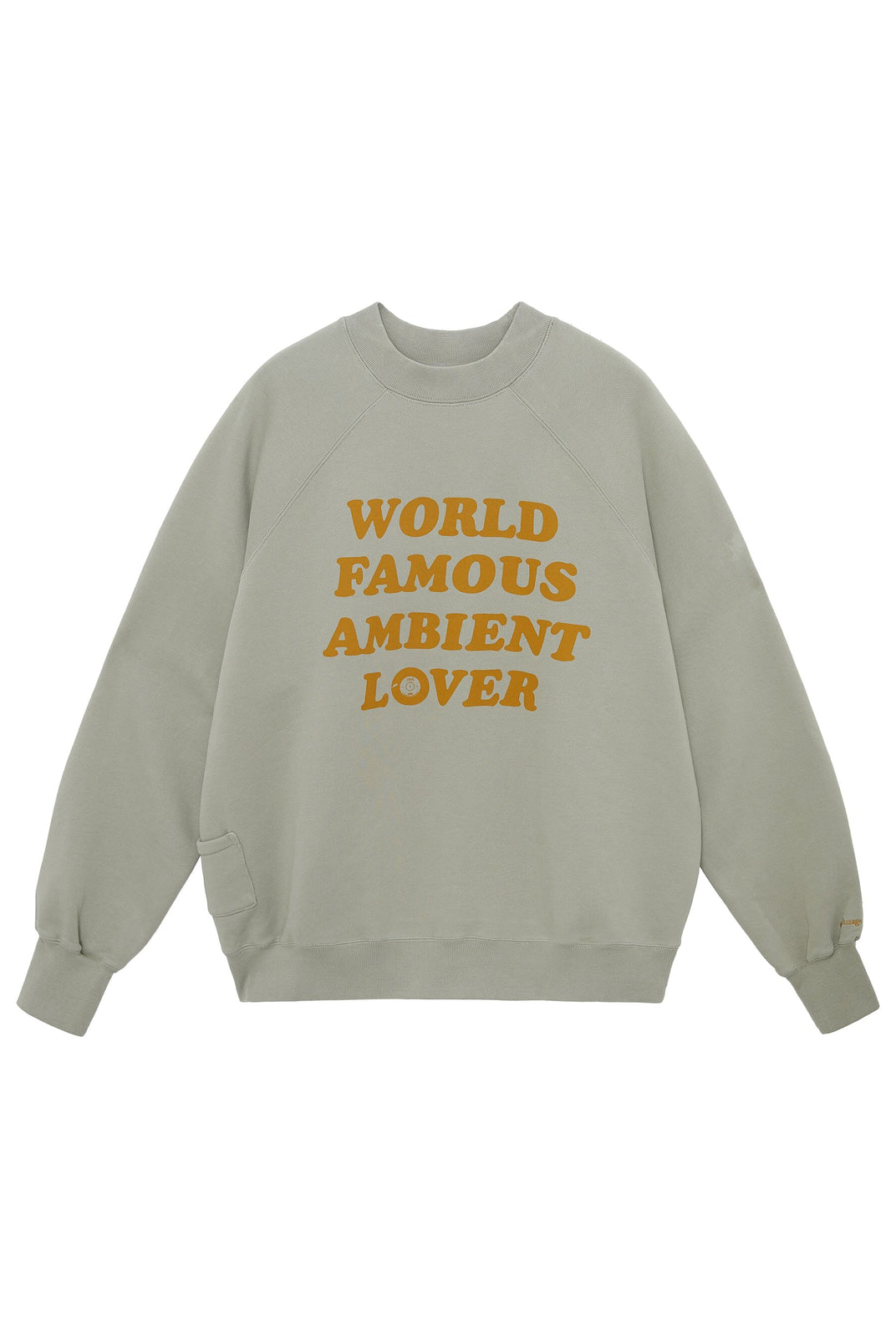 USAGE Heavyweight Raglan Graphic Sweatshirt in Mint