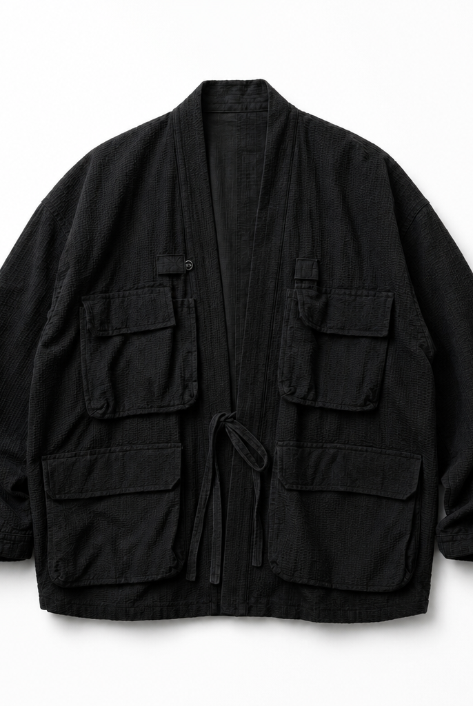 Mingstreet ASC launch still-life | USAGE | Reversible Utility Noragi Jacket | Black | background_redo_2026-06-21