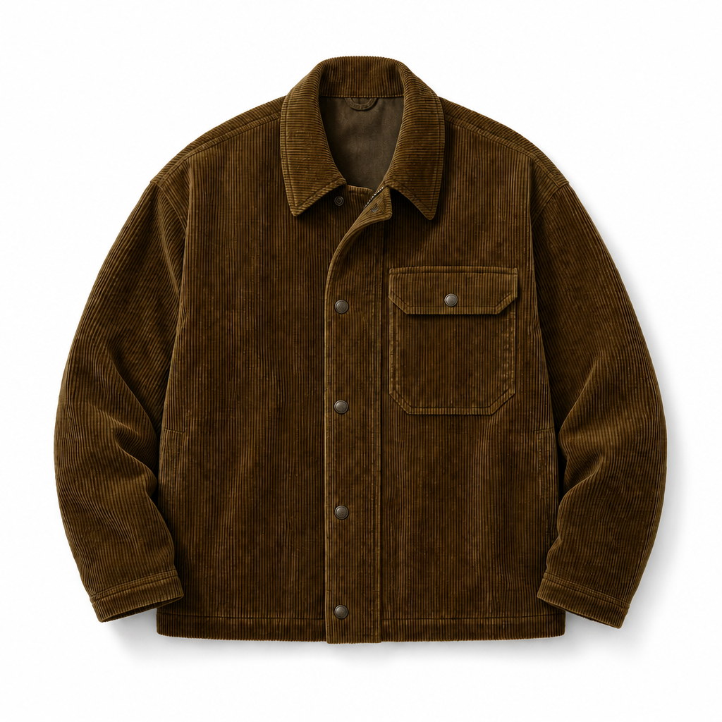 Mingstreet ASC launch still-life | USAGE | Wide Wale Corduroy Deck Jacket | Brown | background_redo_2026-06-21