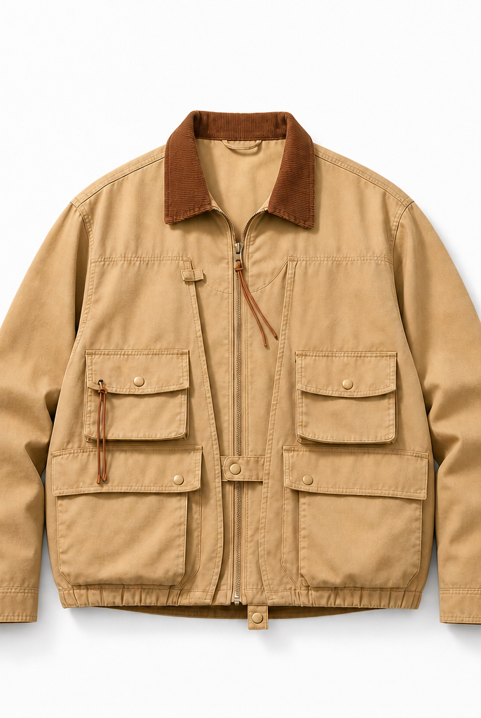 Mingstreet ASC launch still-life | USAGE | Corduroy Collar Cotton Fishing Jacket | Beige | background_redo_2026-06-21