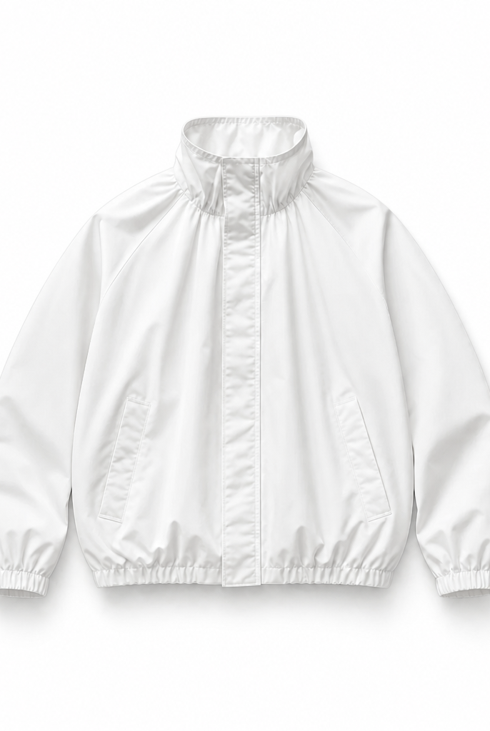 Mingstreet ASC launch still-life | RARELY ALIKE | Adjustable Collar Balloon Sports Jacket | White | background_redo_2026-06-21