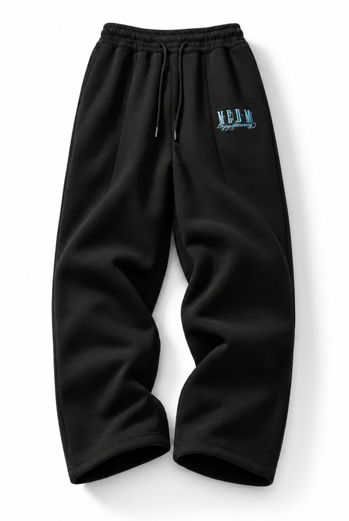 Mingstreet ASC launch still-life | MEDM | Cotton Blend Straight Leg Sweatpants | Black | background_redo_2026-06-21