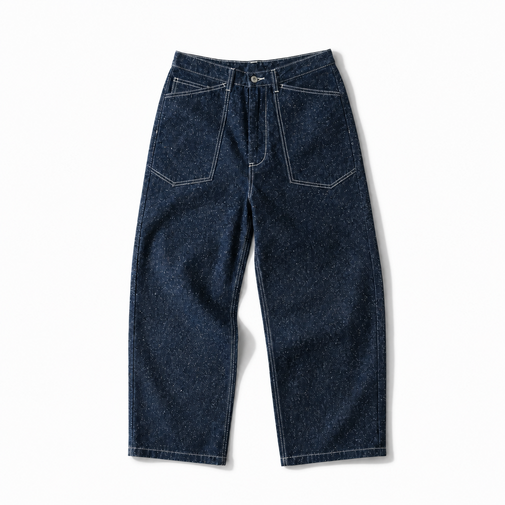 Mingstreet ASC launch still-life | USAGE | Vintage Neppy Cotton Straight Leg Jeans | Navy Blue | background_redo_2026-06-21