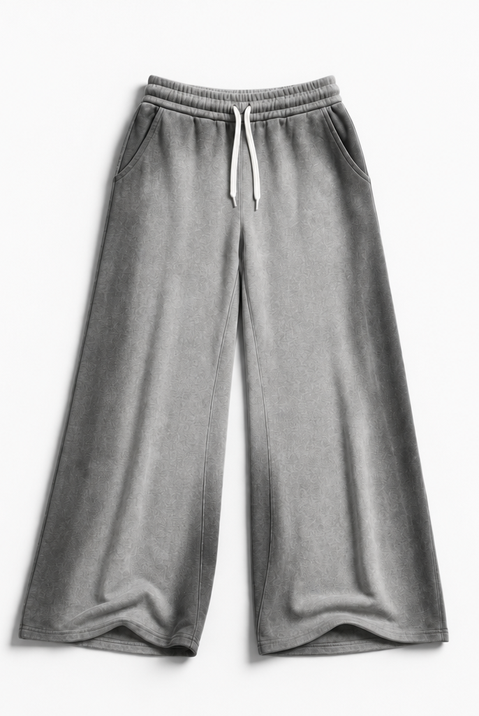 Mingstreet ASC launch still-life | RARELY ALIKE | Gradient Wide Leg Sweatpants | Gray | background_redo_2026-06-21
