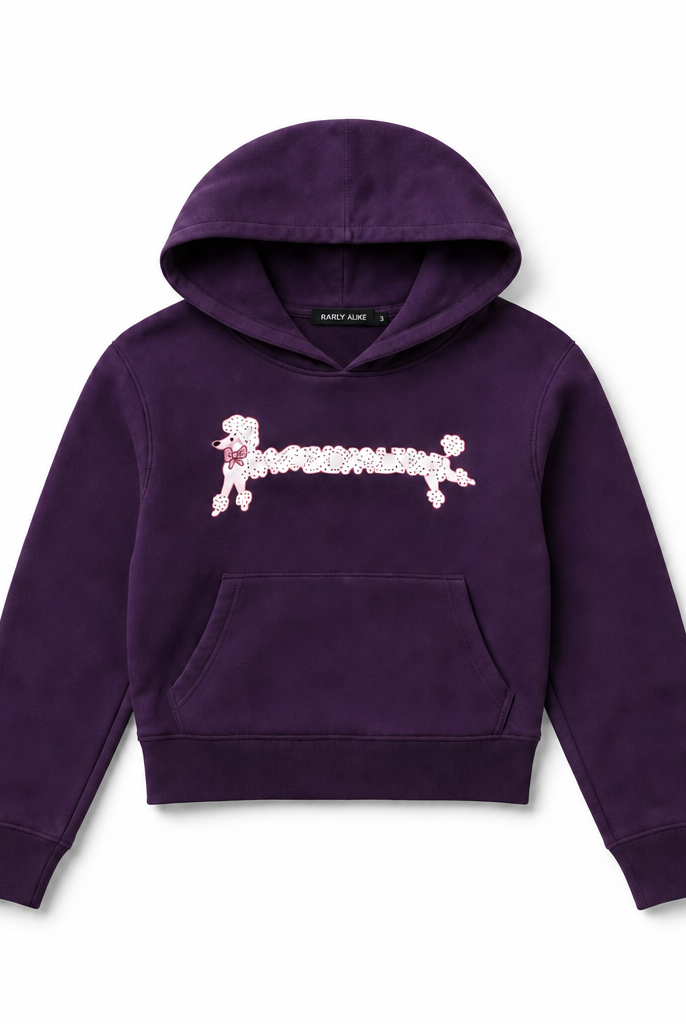 Mingstreet ASC launch still-life | RARELY ALIKE | Polka Dot Poodle Cropped Hoodie | Purple | background_redo_2026-06-21