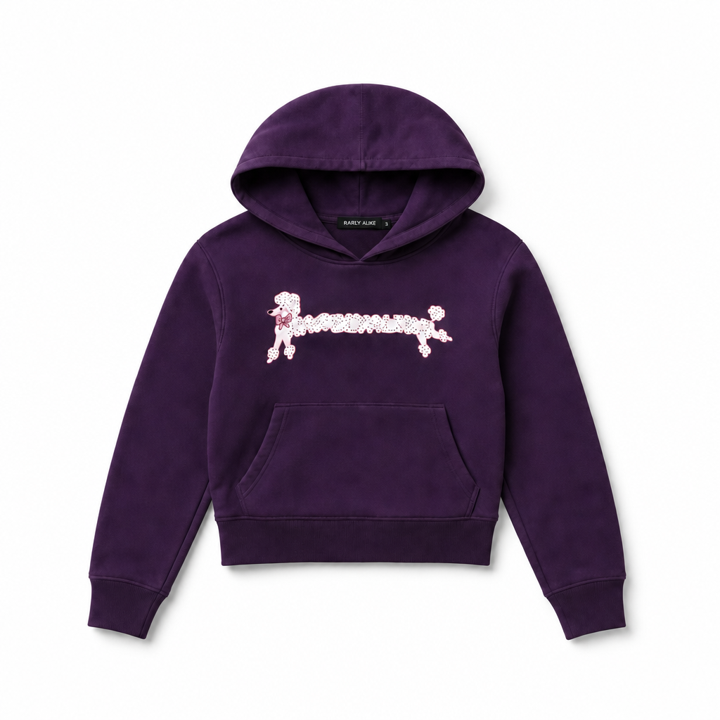 Mingstreet ASC launch still-life | RARELY ALIKE | Polka Dot Poodle Cropped Hoodie | Purple | background_redo_2026-06-21
