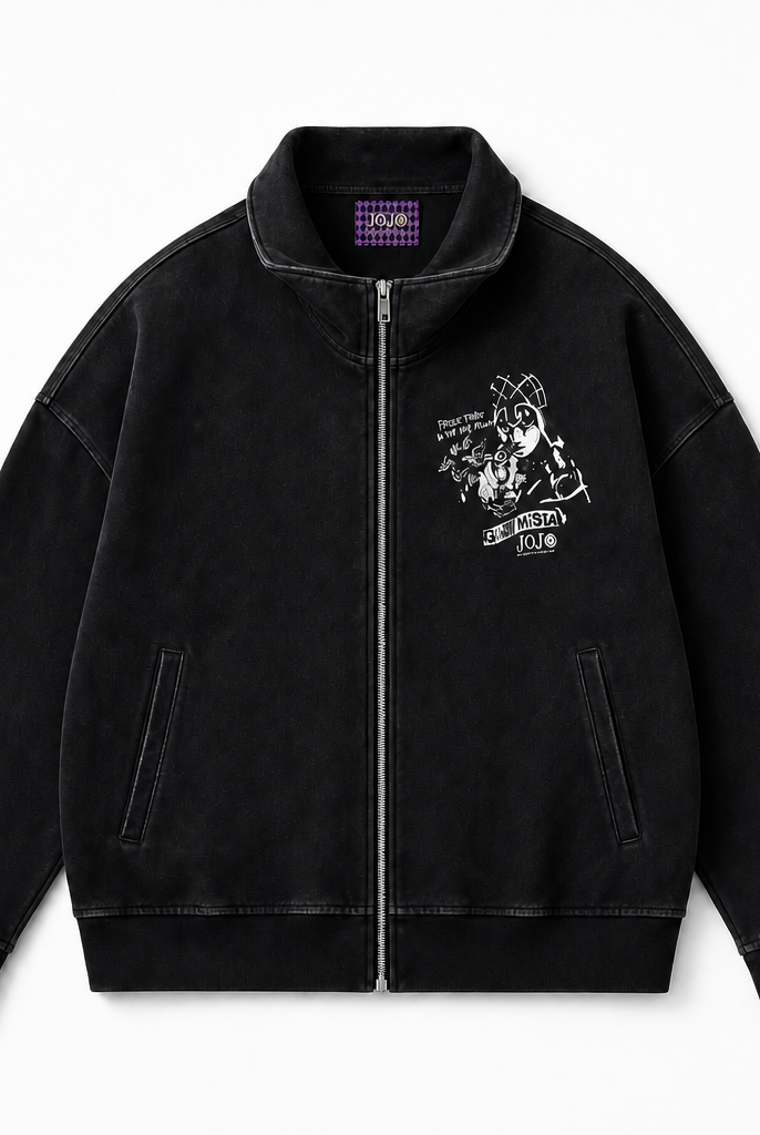 Mingstreet ASC launch still-life | MEDM | Guido Mista Graphic Zip Up Hoodie | Black | background_redo_2026-06-21