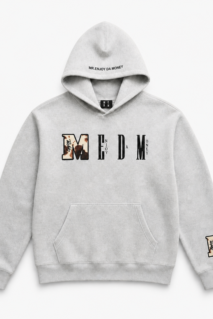 Mingstreet ASC launch still-life | MEDM | Animal Print Logo Pullover Hoodie | Gray | background_redo_2026-06-21