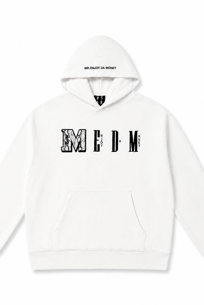 Mingstreet ASC launch still-life | MEDM | Animal Print Logo Pullover Hoodie | White | background_redo_2026-06-21