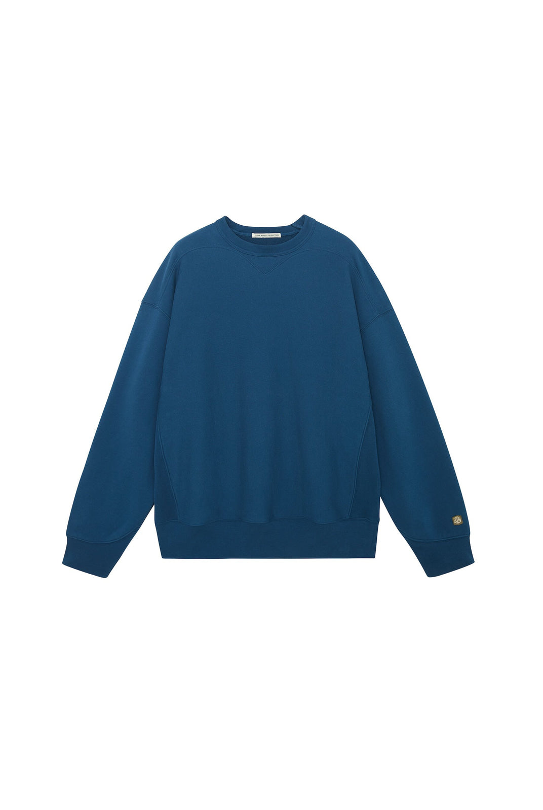 USAGE Reversible Cotton Crewneck Sweatshirt in Blue