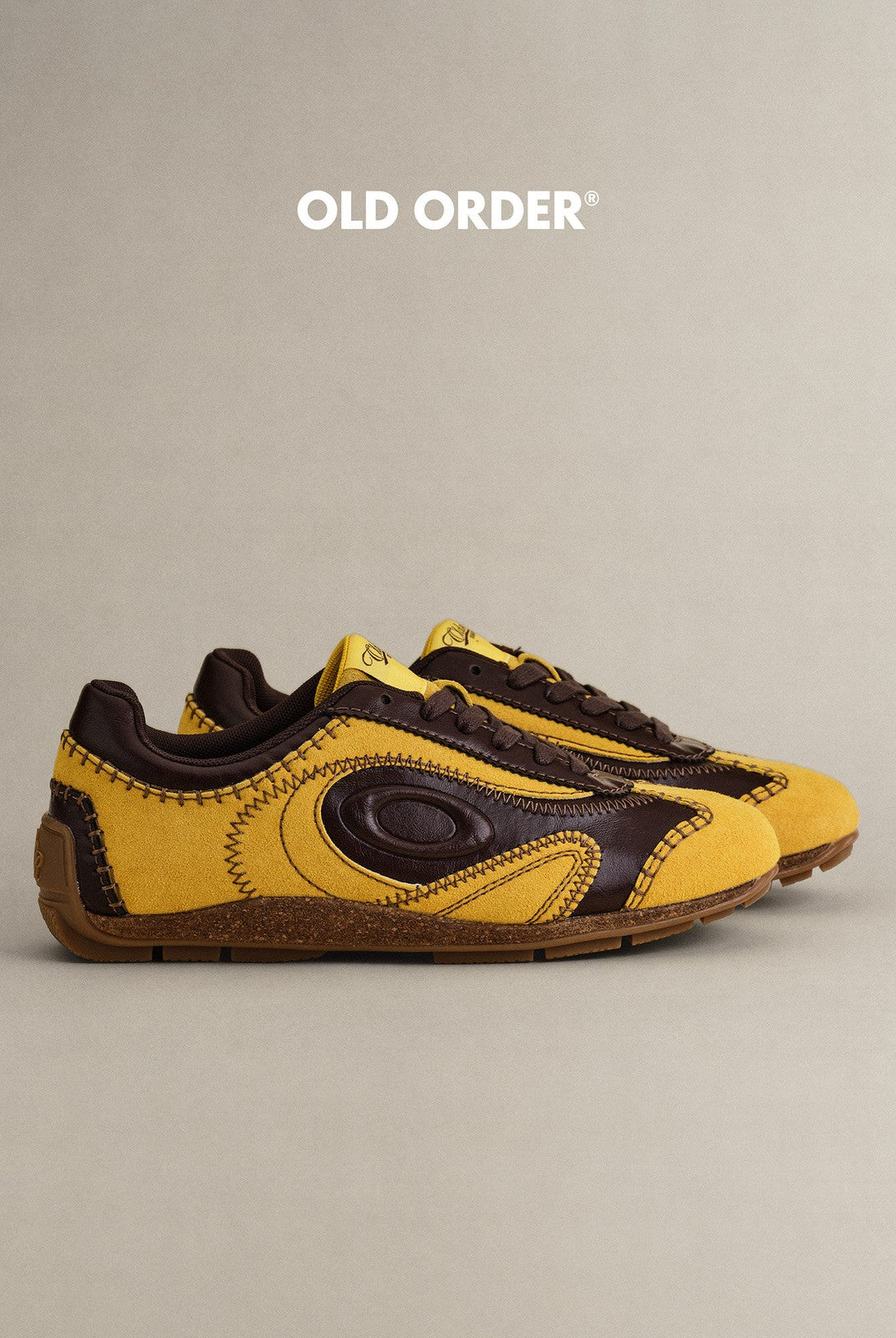 OLDORDER Turbo Lite Retro GAT Sneakers in Brown - Lifestyle