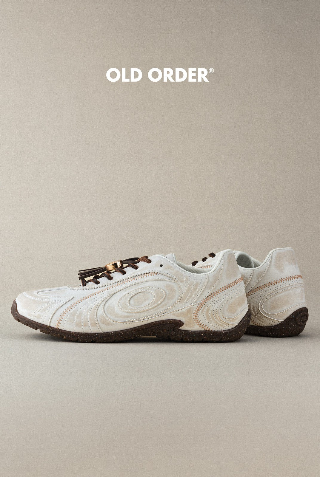 OLDORDER Turbo Lite Retro Sneakers in White