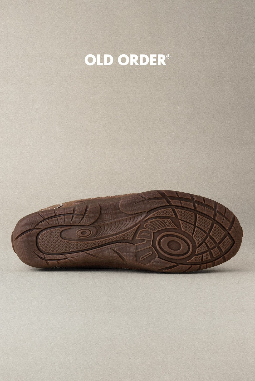 OLDORDER Turbo Lite Dachshund Sneakers in Brown - Detail