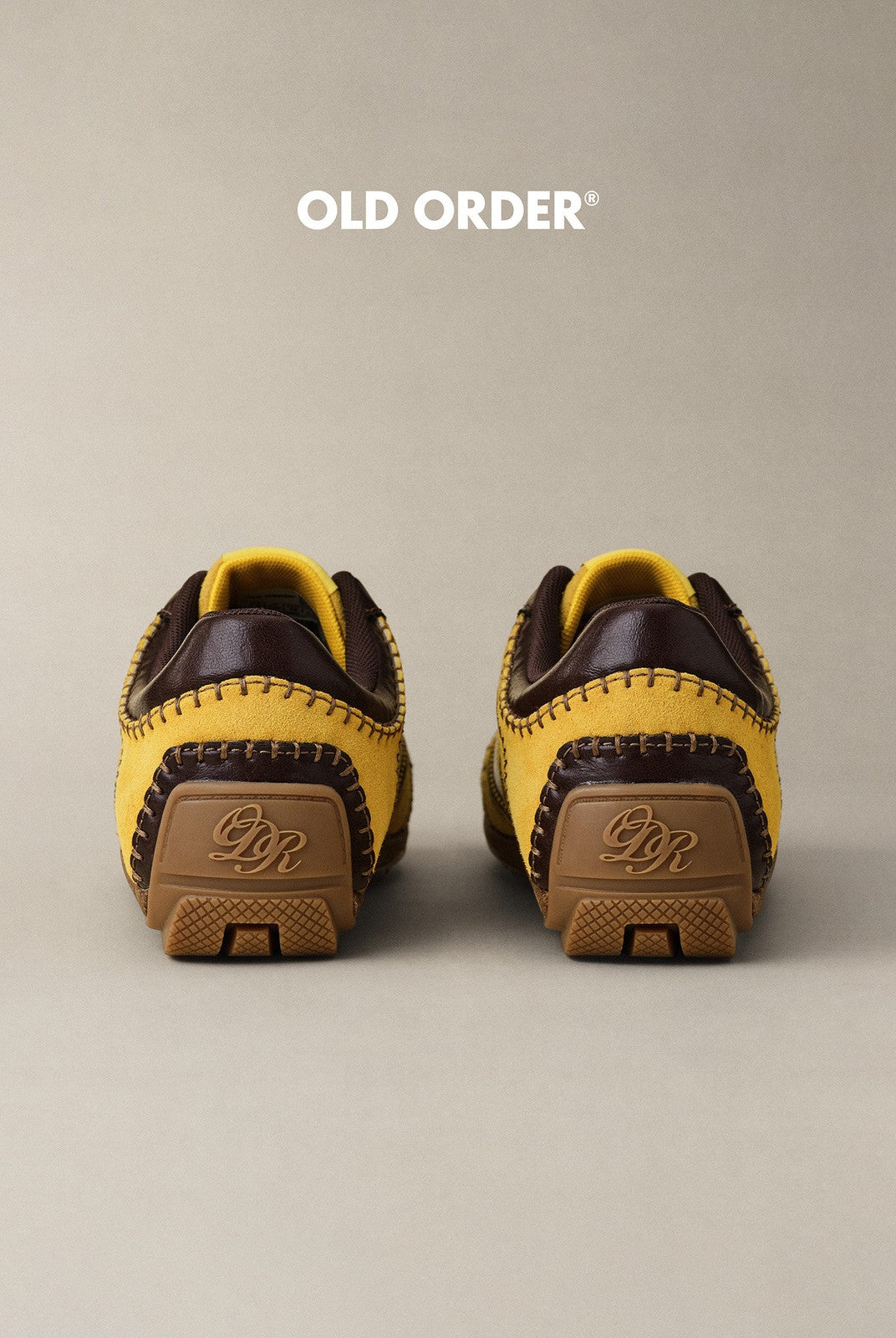 OLDORDER Turbo Lite Retro GAT Sneakers in Brown - Detail