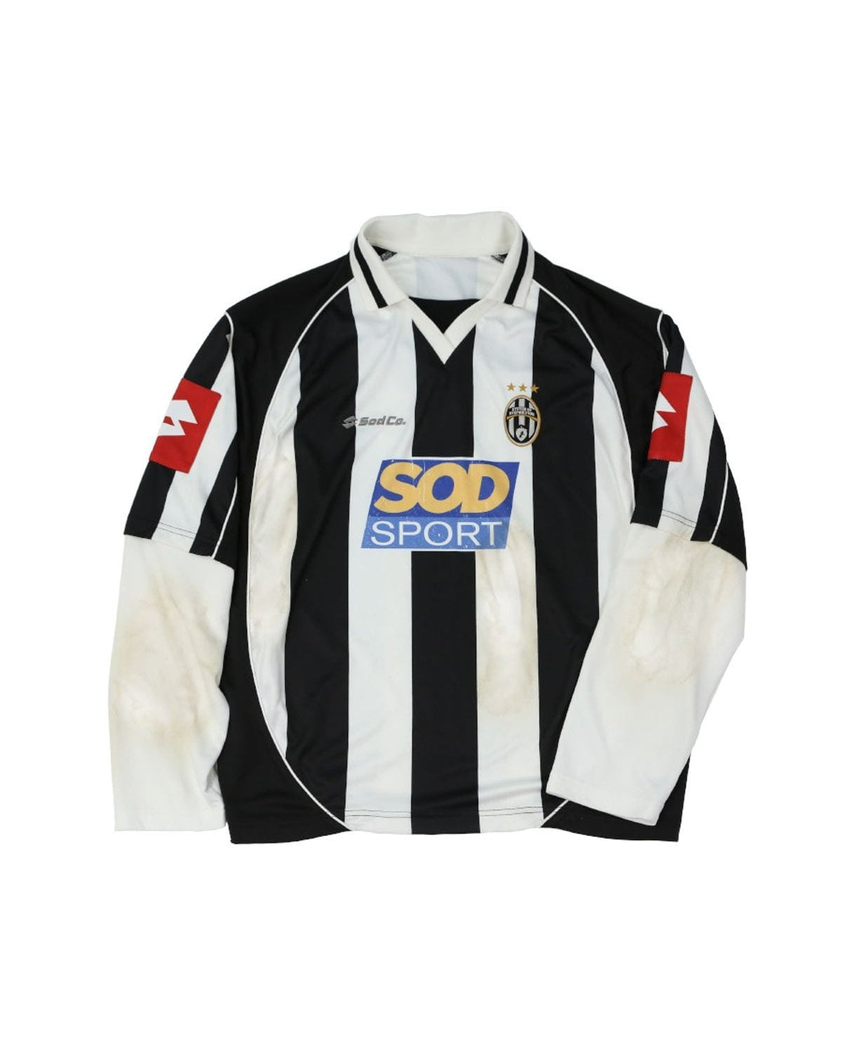 Sod Distressed Sadeventus Jersey in Black