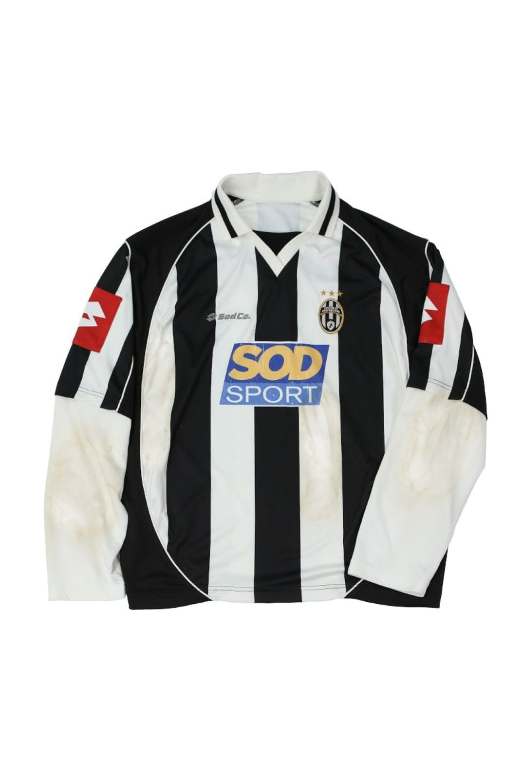 Sod Distressed Sadeventus Jersey in Black