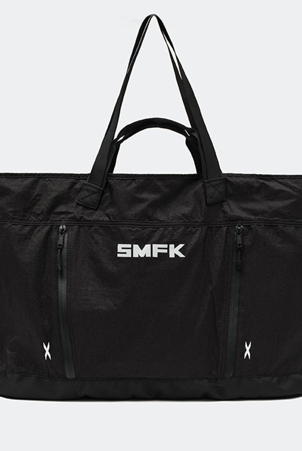 SMFK Large Polyamide Fitness Bag in Black