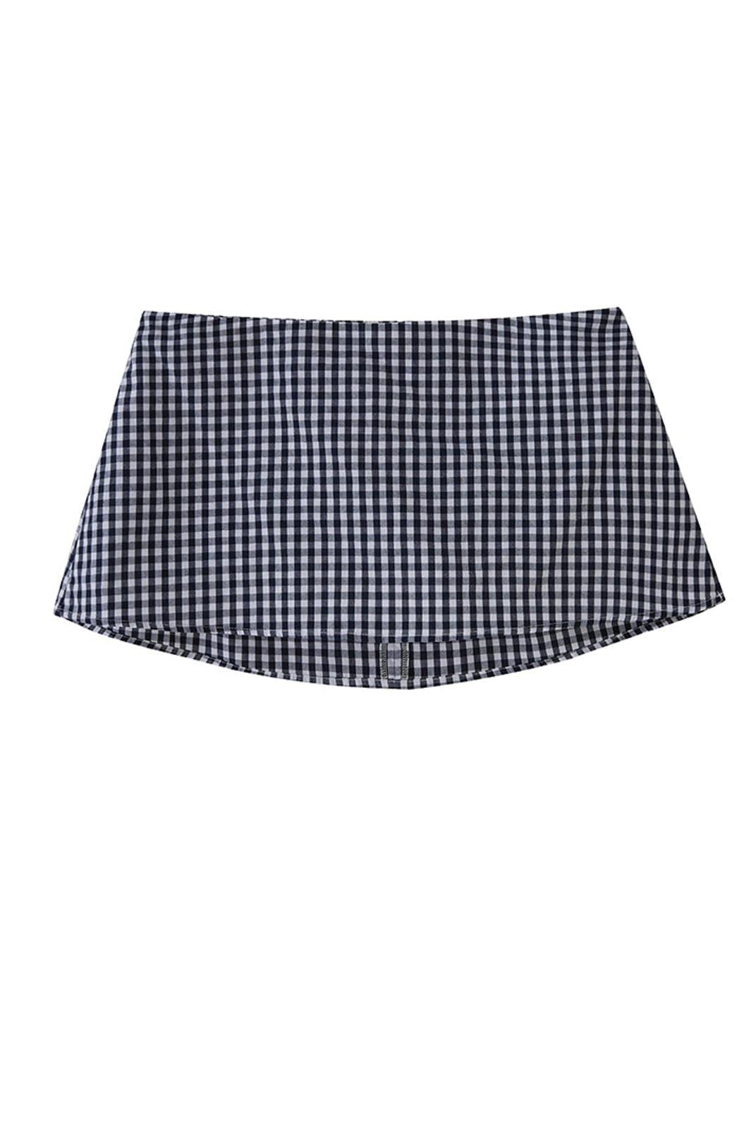 SweetChilling Gingham Plaid Mini Skirt in Blue