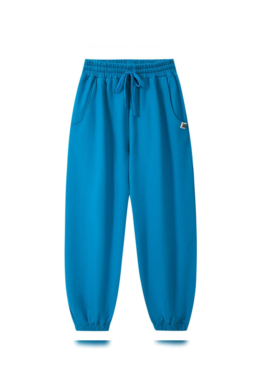 MEDM Cotton Drawstring Sweatpants in Blue