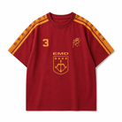 Mingstreet ASC launch still-life | BLINDNOPLAN | Retro Color Block Graphic T Shirt | Red | crumple_regen_confirmed_2026-06-25