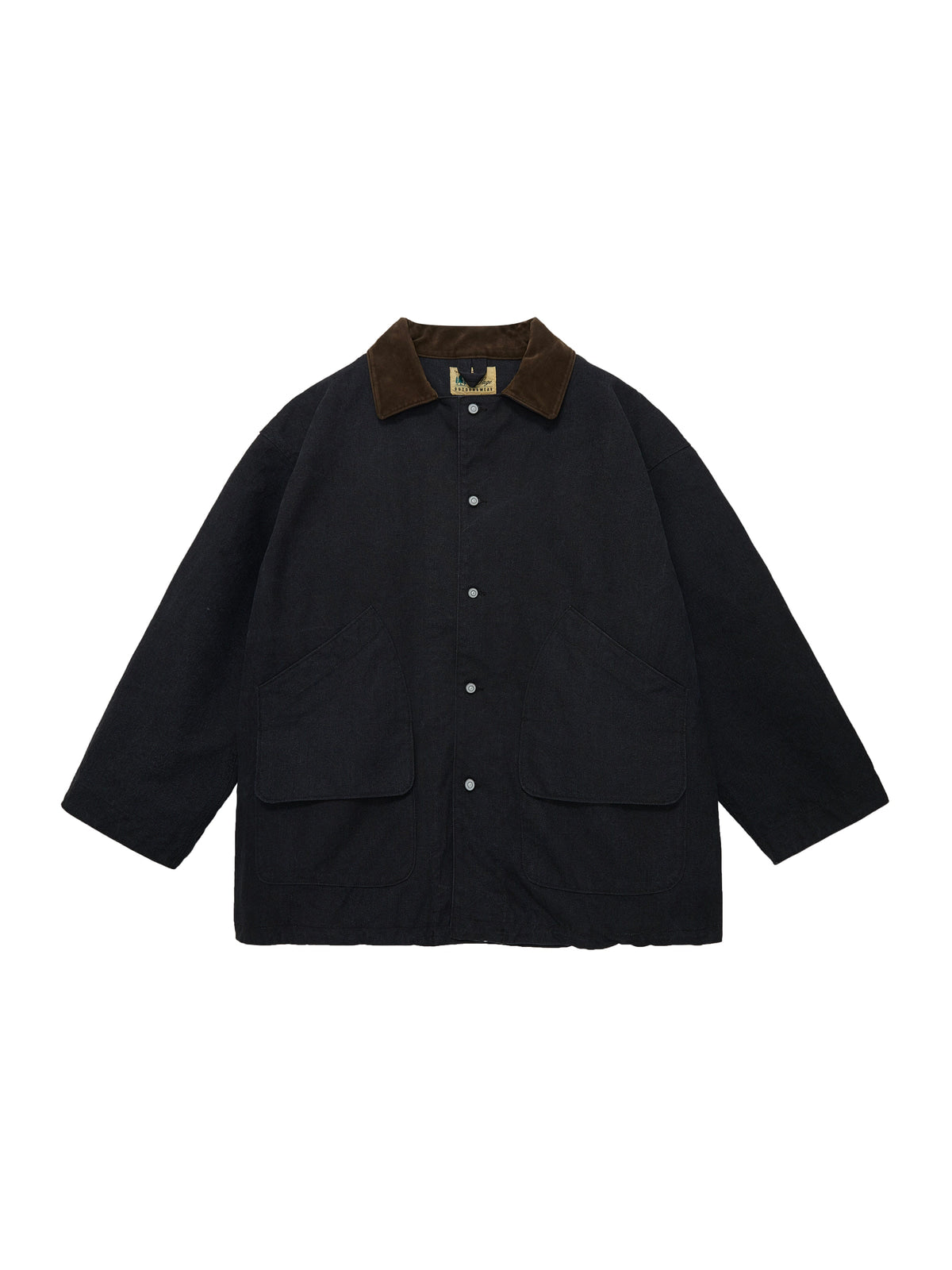 USAGE Heavyweight Canvas Hunting Jacket in Gray