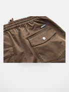 SOD High Density Twill Joggers in Brown - Detail