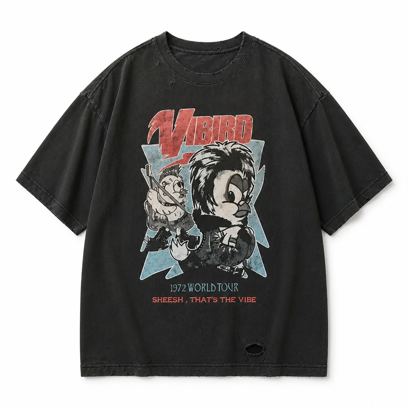 Mingstreet ASC launch still-life | D5ove | Distressed Graphic Cotton T Shirt | Black | crumple_regen_confirmed_2026-06-25