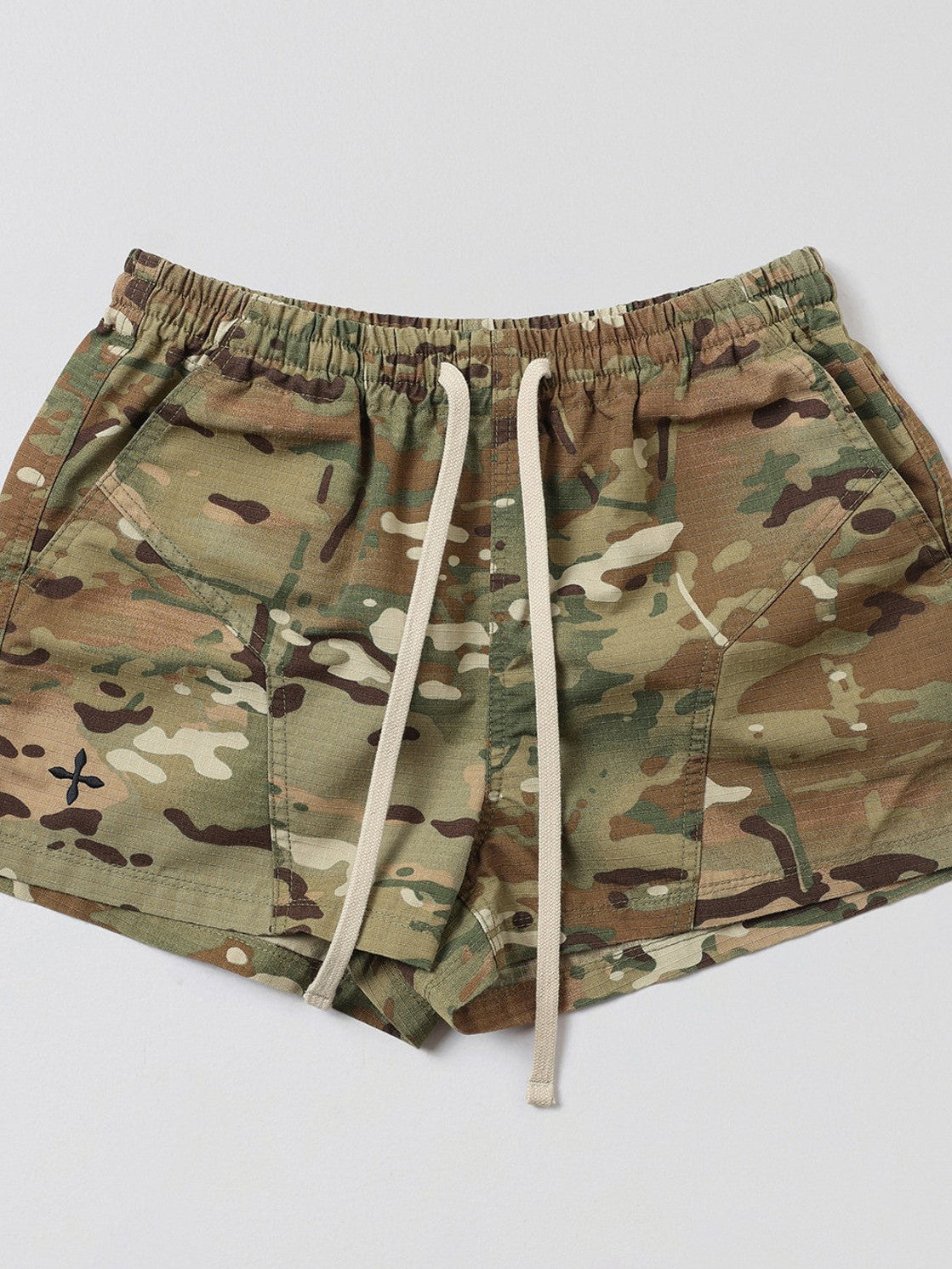 SMFK Cotton Blend Cargo Shorts in Multi
