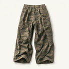 Mingstreet ASC launch still-life | BEERBRO | Camo Wide Leg Cargo Pants | Olive | ready_now_existing_asset