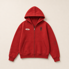Mingstreet ASC launch still-life | SOD | Reversible Rhinestone Zip Hoodie | Red | ready_now_uncrumpled_replacement
