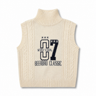 Mingstreet ASC launch still-life | BEERBRO | Graphic Cable Knit Turtleneck Vest | Beige | generated_extra_ready_product_colorway