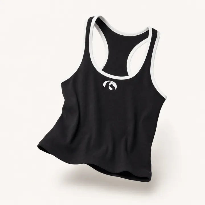 Mingstreet ASC launch still-life | BEERBRO | Contrast Trim U Neck Tank | Black | ready_now_existing_asset