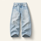 Mingstreet ASC launch still-life | FaxCopyExpress | Washed Cotton Gardener Jeans | Blue | ready_now_existing_asset