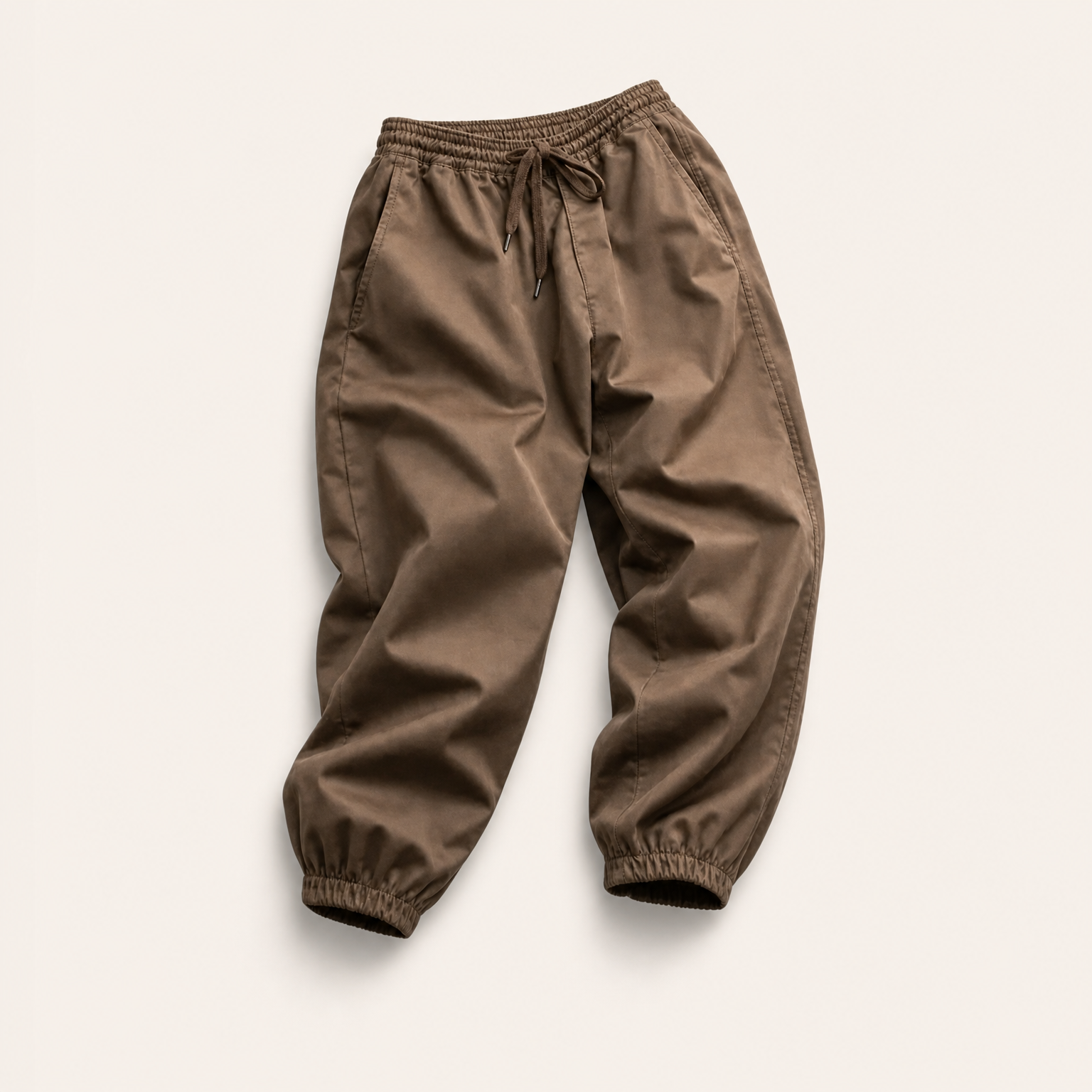 Mingstreet ASC launch still-life | SOD | High Density Twill Joggers | Brown | ready_now_existing_asset