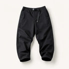 Mingstreet ASC launch still-life | SOD | Belted Cotton Nylon Tapered Pants | Black | ready_now_existing_asset